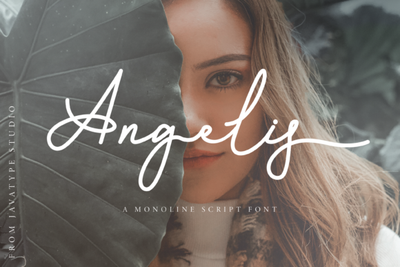 Creativefabrica Angelis Font слив курса