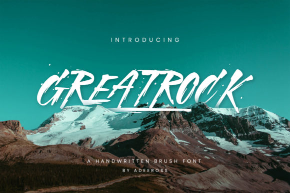 Creativefabrica Greatrock Font слив курса