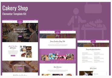 Themeforest Cakeryshop - Bakery Business Template Kit слив