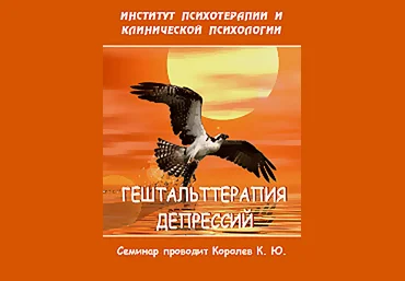 Гештальттерапия депрессий - Королев 2016 слив