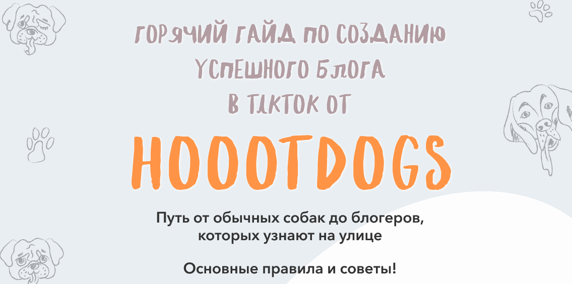Hoootdogs Гайд по созданию успешного блога в TikTok 2020 слив курса