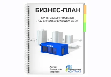 Владислав Марясов Бизнес-план под социальный контракт. ПВЗ OZON 2021 слив