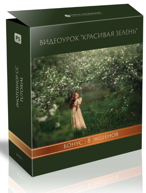Елена Лашманова Видеоурок «Красивая зелень» 2019 слив курса