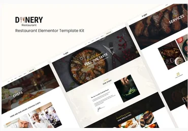 Themeforest Dinery - Restaurant Elementor Template Kit слив