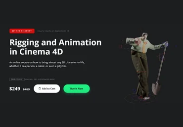 Motion Design School Rigging and Animation in Cinema 4D 2020 Eng скачать слив
