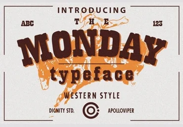 Creativefabrica Monday Font слив