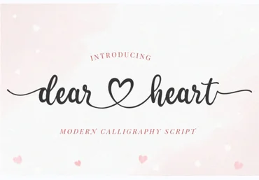 Creativefabrica Dear Heart Font слив