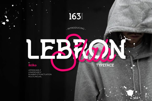 Creativefabrica Lebron Font 2021 слив курса