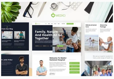 Themeforest Medici - Hospital & Health Services Template Kit слив