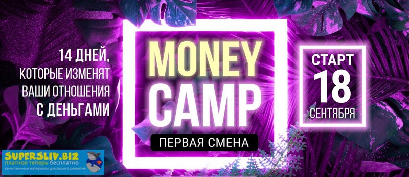 Лилия Нилова Money camp 2019 слив курса