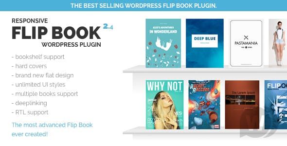 CodeCanyon Responsive FlipBook Plugin v2.5.0 - флипбук плагин WordPress слив курса