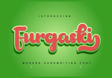 Creativefabrica Furgaski Font 2021 слив
