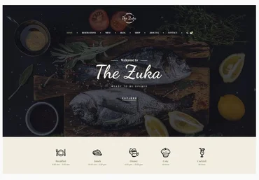 Themeforest Zukares – Restaurant & Cafe Food Elementor Template Kit слив