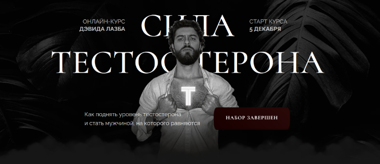 Дэвид Лазба Гладиатор Сила тестостерона 2022 слив курса