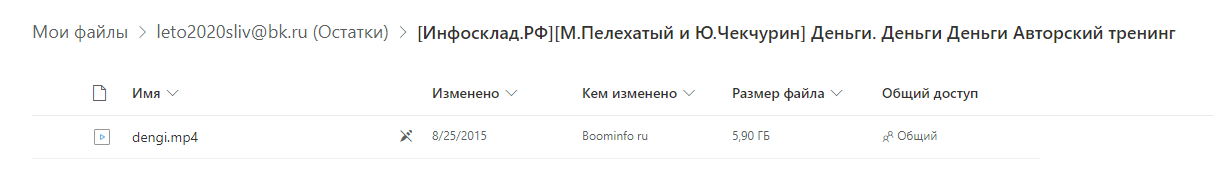 М.Пелехатый и Ю.Чекчурин Деньги. Деньги? Деньги!! Авторский тренинг слив курса