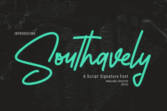 Creativefabrica Southavely Font 2021 слив курса