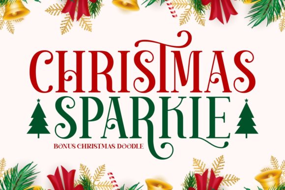 Creativefabrica Christmas Sparkle Font 2021 слив курса