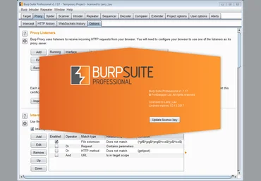 Burp Suite Pro 1.7.17 - проведение аудита веб-приложения слив