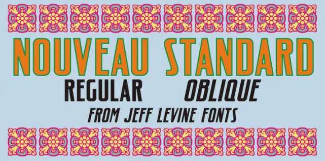 Myfonts Nouveau Standard Font 2021 слив курса