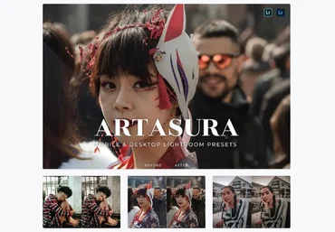 Elements.Envato Artasura Mobile and Desktop Lightroom Presets 2021 слив