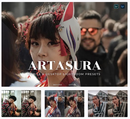 Elements.Envato Artasura Mobile and Desktop Lightroom Presets 2021 слив курса