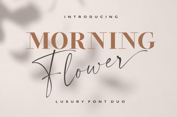 Creativefabrica Morning Flower Font 2021 слив курса