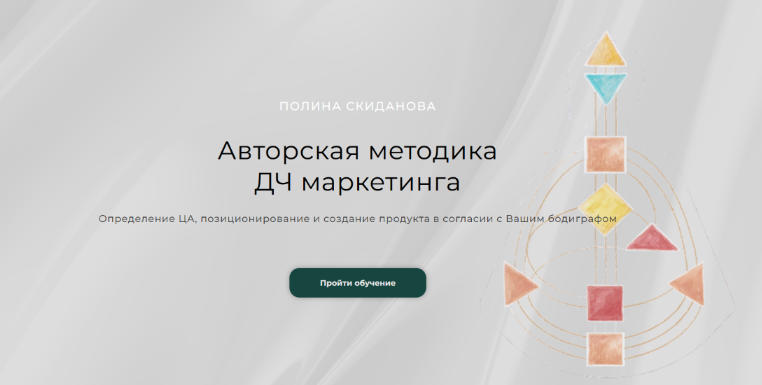 Полина Скиданова Авторская методика ДЧ маркетинга. Пакет Для работы и консультирования 2023 слив курса