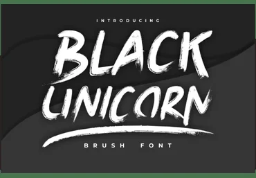 Creativefabrica Black Unicorn Font слив