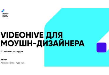 Алексей «Зима» Курочкин VideoHive для моушн-дизайнера. От новичка до студии 2019 слив