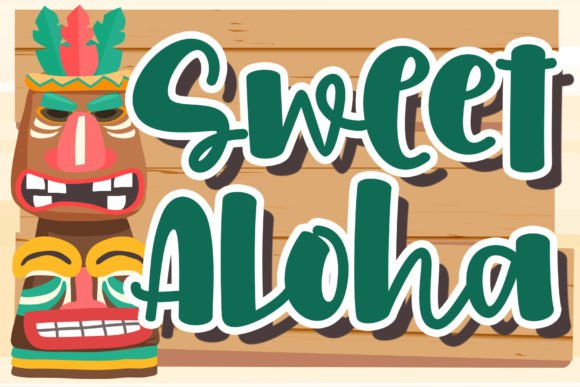 Creativefabrica Sweet Aloha Font 2021 слив курса