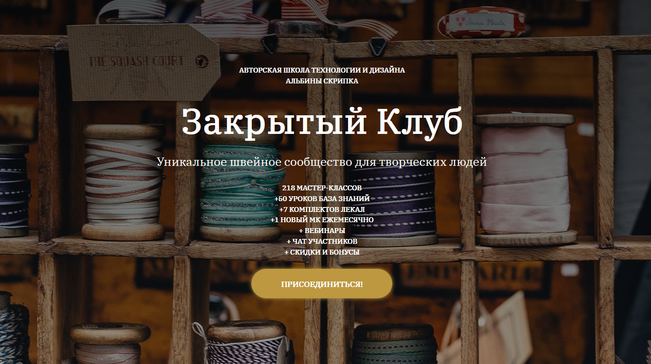 Альбина Скрипка Шитье Закрытый клуб - 12 2021 слив курса