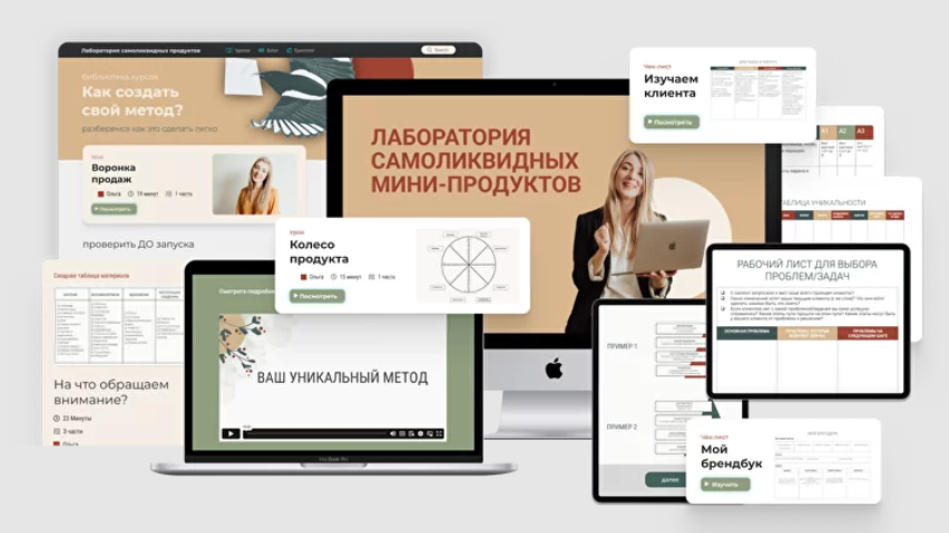 Ольга Кошкина Школа Частной Практики Лаборатория самоликвидных мини-продуктов 2024 слив курса