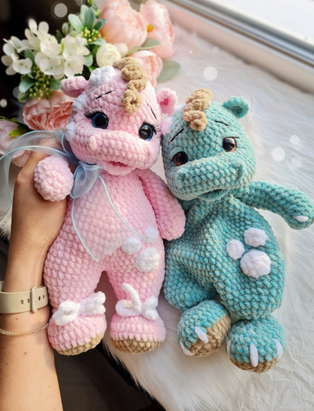 Дарья Киселёва teddy_knitted Дракоша 2023 слив курса