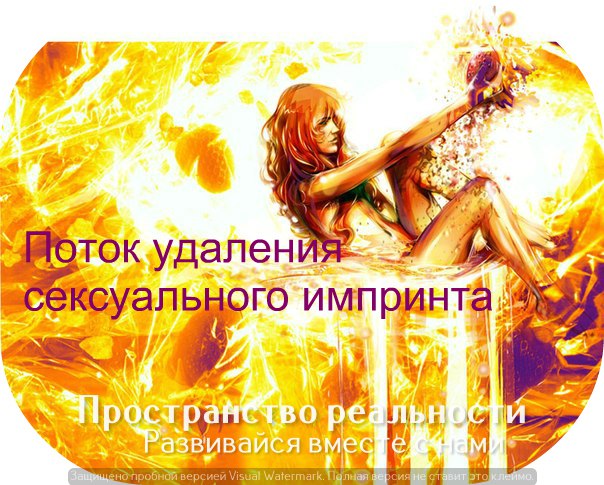Поток удаления сексуального импринта - Пространство Реальности 2015 слив курса