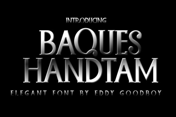 Creativefabrica Baques Handtam Font слив курса