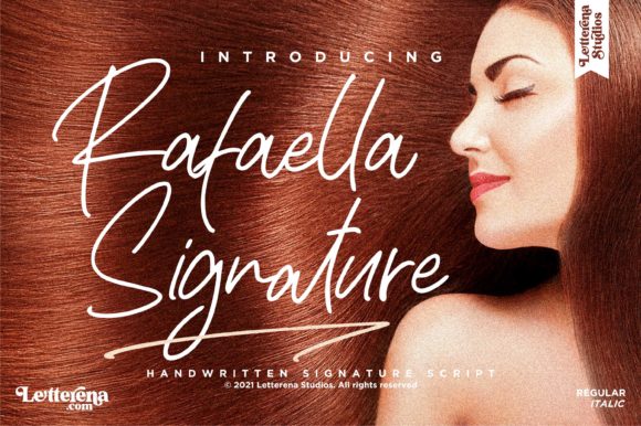Creativefabrica Rafaella Signature Font слив курса