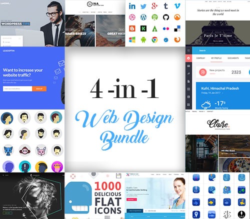 Web Design Mega Bundle - Набор вебдизайна общей стоимостью $5235 слив курса