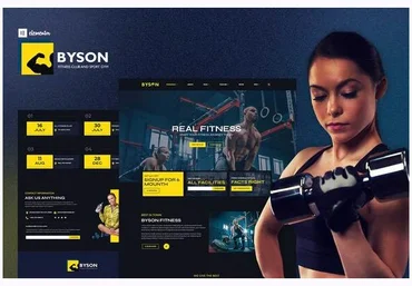 Themeforest Byson - Fitness & Gym Elementor Template Kit слив