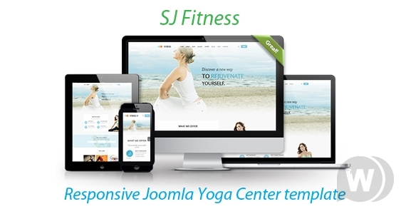 Smartaddons SJ Fitness v3.9.6 - шаблон для фитнес центра Joomla слив курса