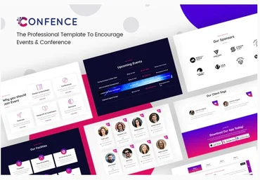 Themeforest Confence - Event & Conference Elementor Template Kit слив