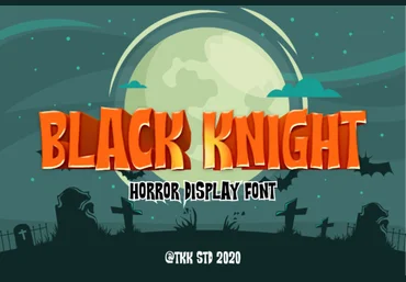 Creativefabrica Black Knight Font слив