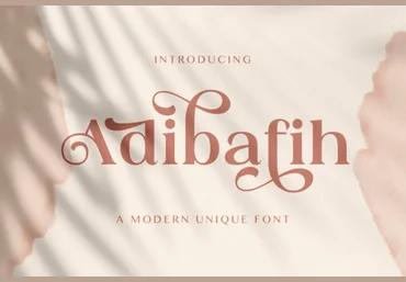 Creativefabrica Adibafih Font слив