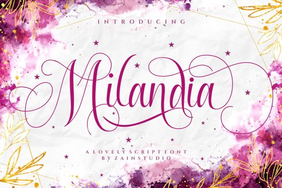 Creativefabrica Milandia Font 2021 слив курса